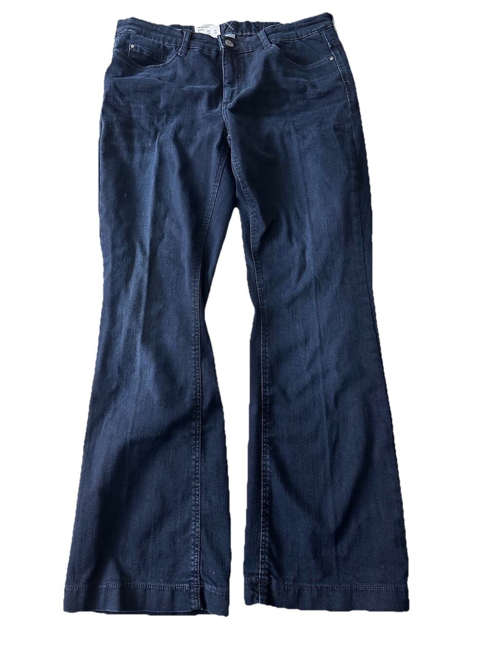 New MAC Dream Boot Jeans Dark Wash Women's EU 42x30 Premium Denim